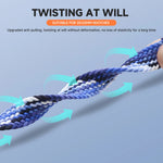 Stretchable Braided Solo Loop with Magnetic Closure for Apple Watch