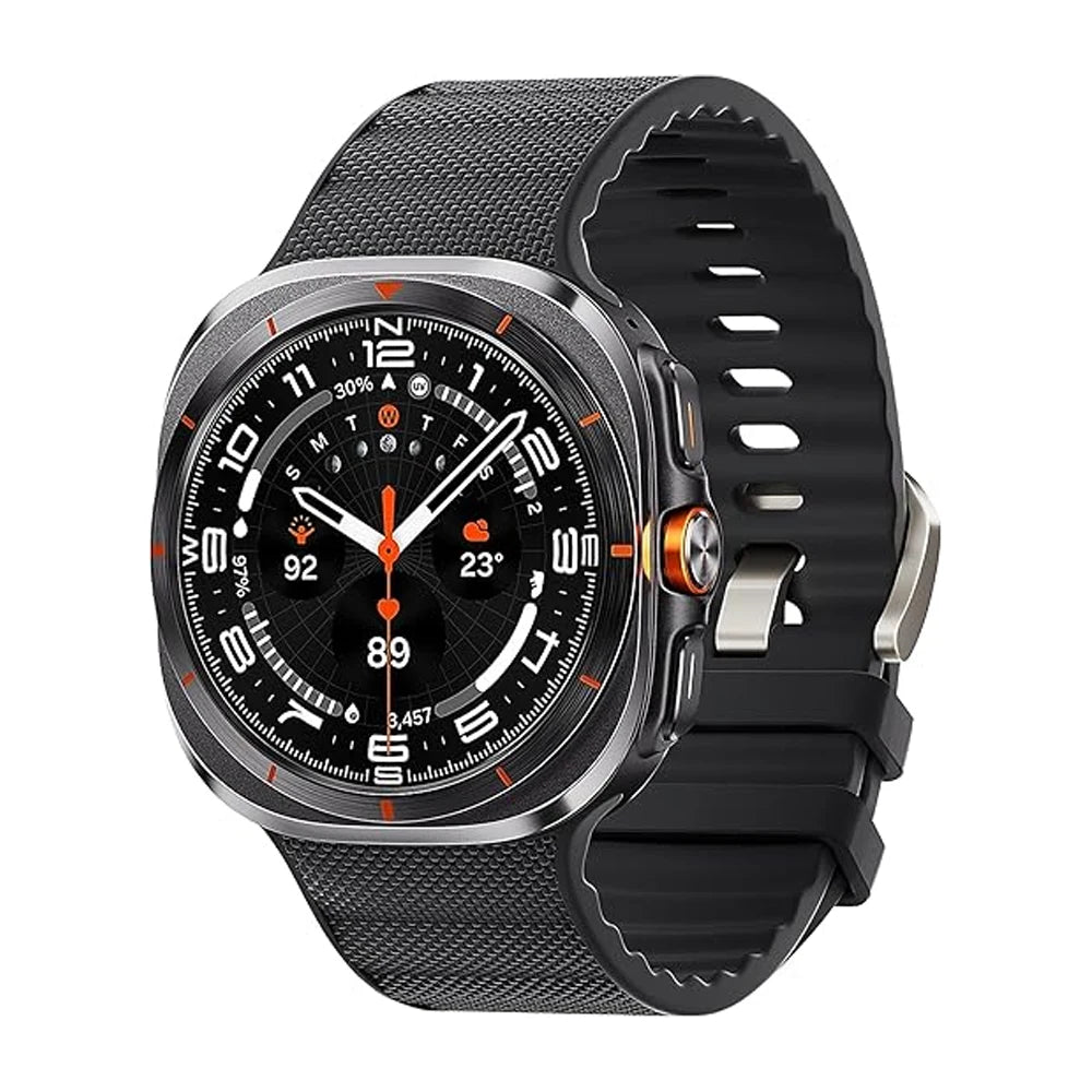 Functional Silicone and Nylon Band for Samsung Galaxy Watch Ultra aand Samsung Galaxy Watch Ultra (2025)