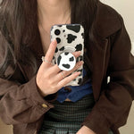 Cow Pattern MagSafe Case for iPhone 16 Series
