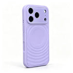 Premium Water Ripple MagSafe Silicone Cover for iPhone 17 Series
