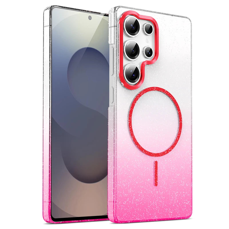 Luxury Bling Magnetic Case for Samsung Galaxy S25 Series