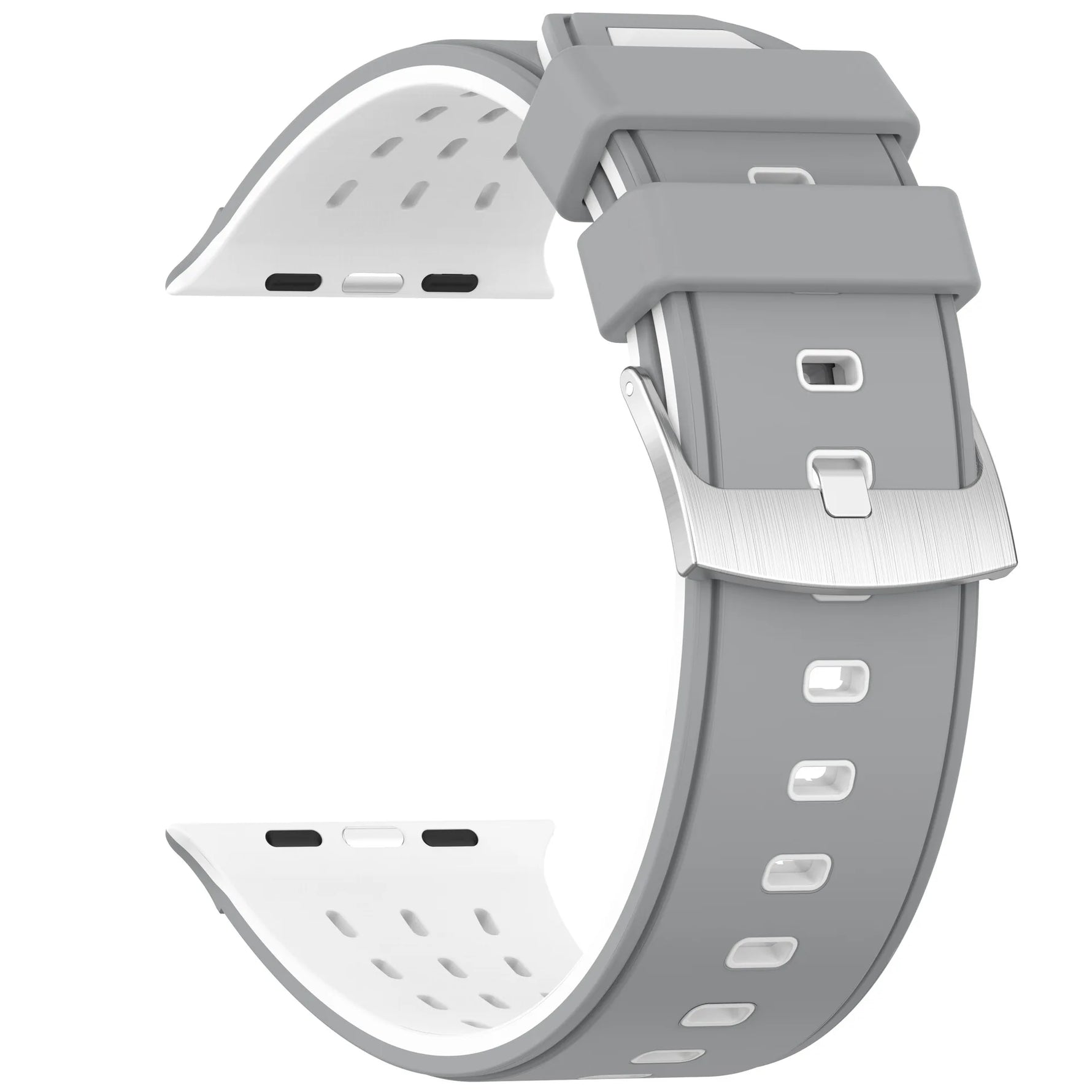 Comfort-Fit Silicone Sports Strap for Apple Watch