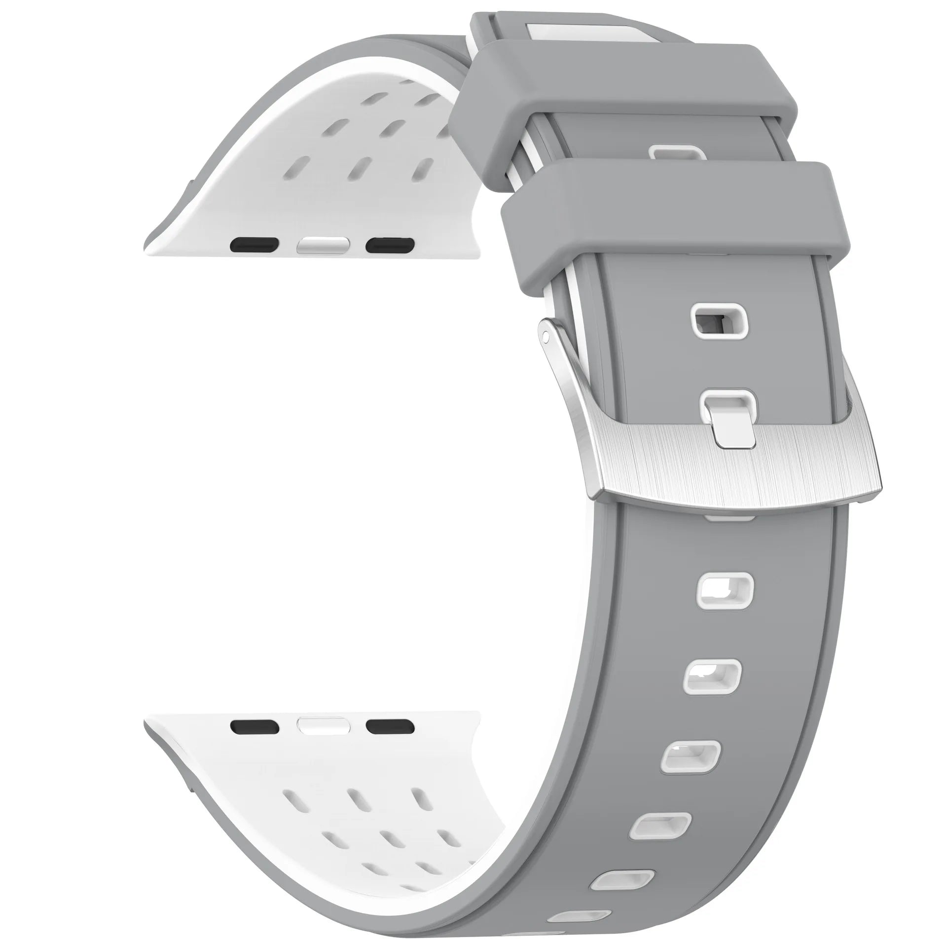 Comfort-Fit Silicone Sports Strap for Apple Watch