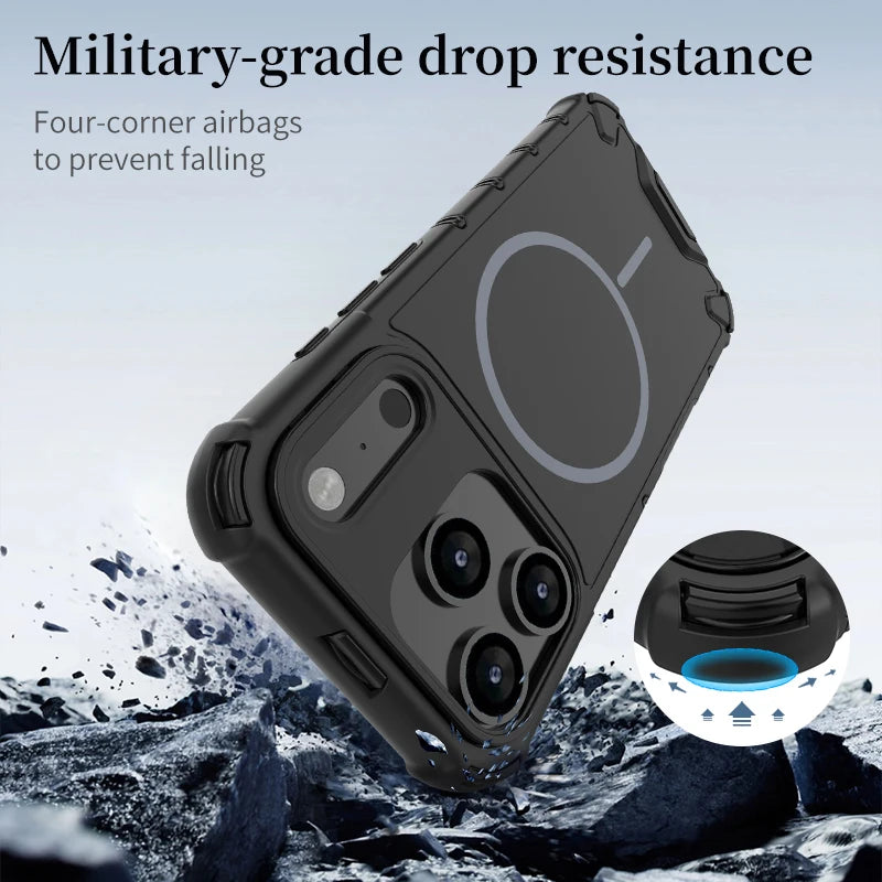iPhone 17 Series MagSafe Case with Four-Corner Drop Protection