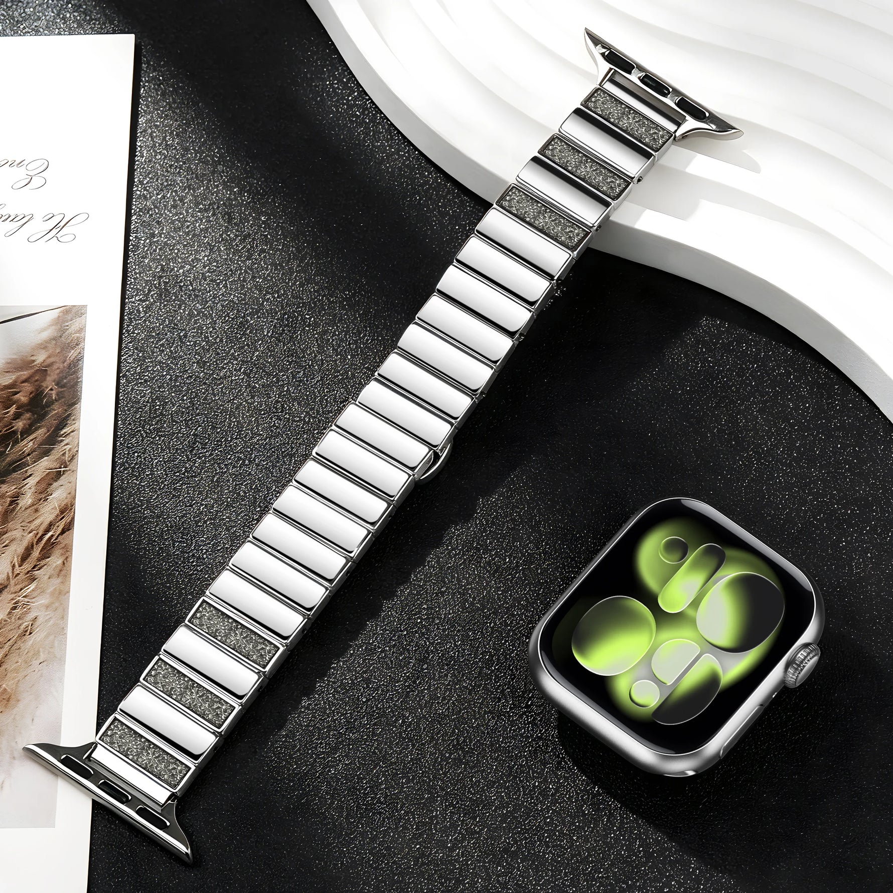 Women's Metal Bracelet for Apple Watch
