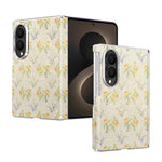 Premium Magnetic Floral Armor Case for Samsung Galaxy Z Fold 8