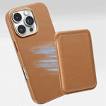 Premium Ultra-Thin Leather MagSafe Case for iPhone 16 Series