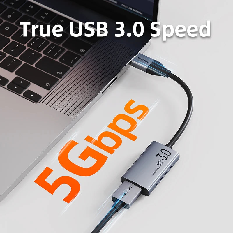 CABLETIME HDMI to USB Video Capture Card