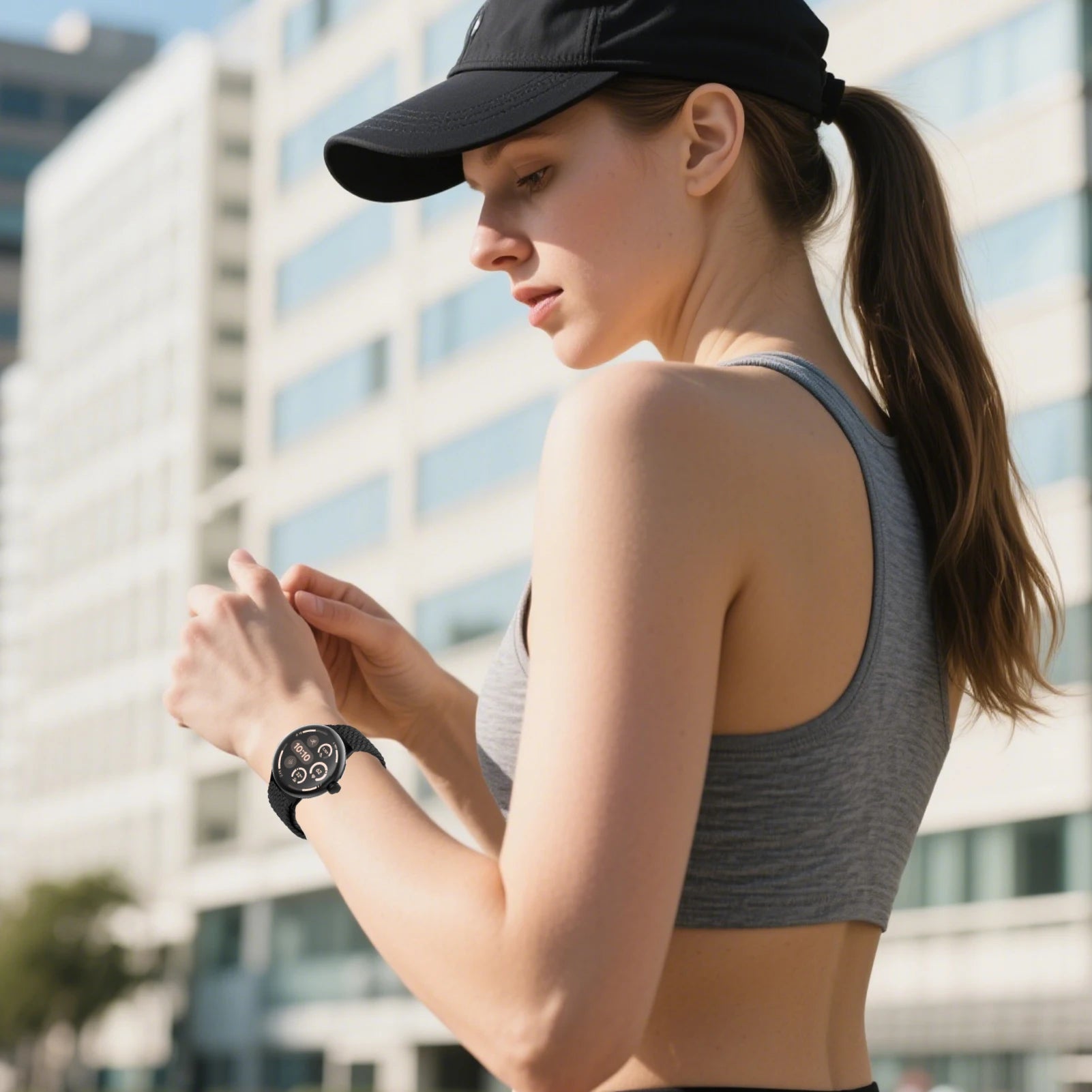 Braided Parachute Bracelet for Google Pixel Watch 2