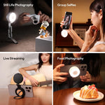 Ulanzi LM23 Ultra-Slim Magnetic Ring Light for Smartphones and Vlogs