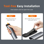 CABLETIME Tool-Free M.2 NVMe SSD Enclosure