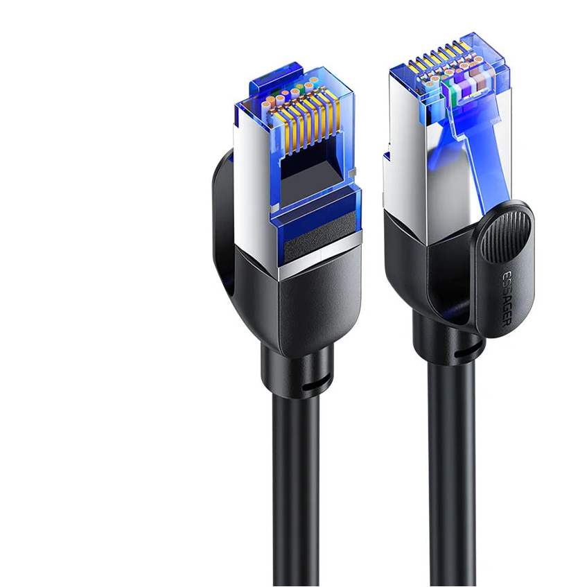 Essager 40Gbps CAT8 Braided Ethernet Cable