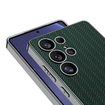 Woven Texture Leather Case for Samsung Galaxy S25 Ultra