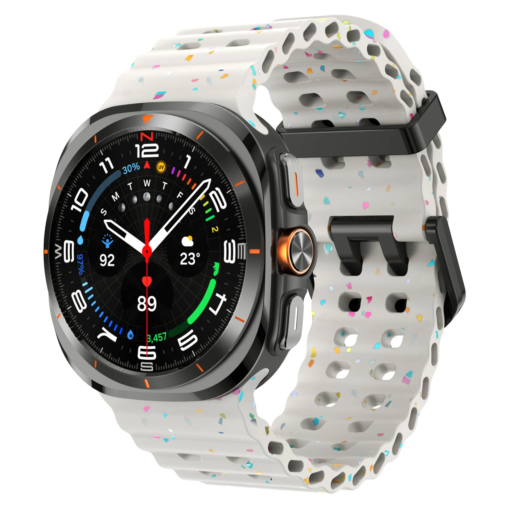 Sports Silicone Band for Samsung Galaxy Watch Ultra and Samsung Galaxy Watch Ultra (2025)