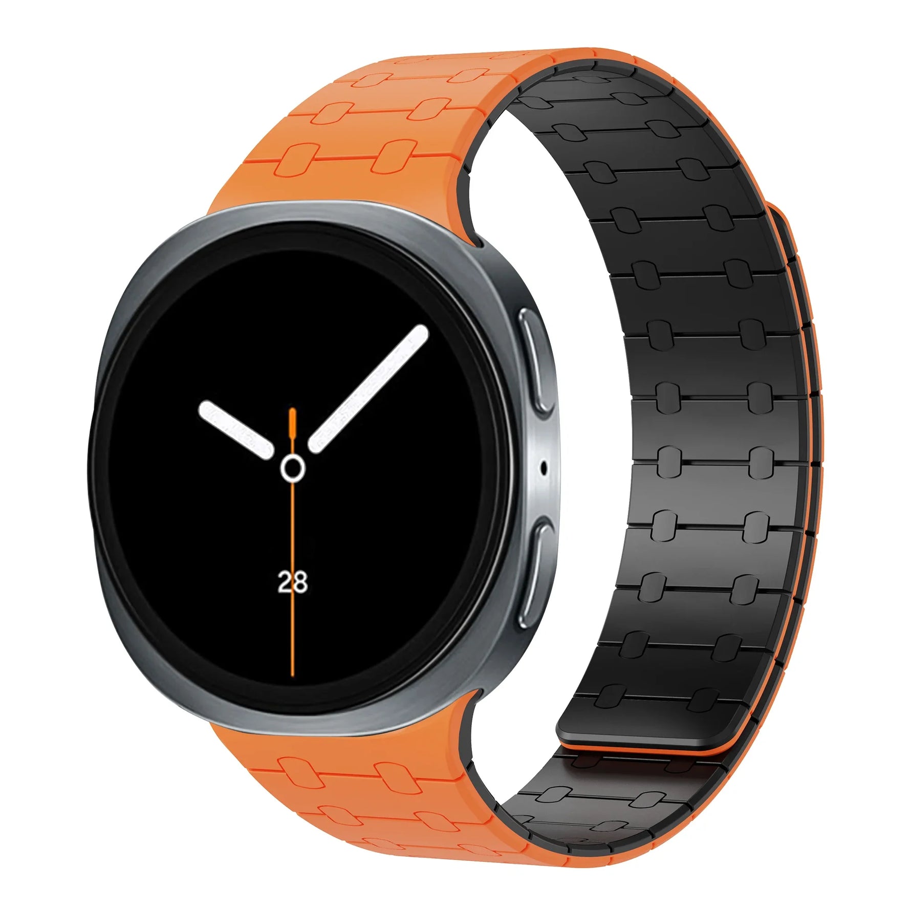 Silicone Magnetic Loop Strap for Samsun Galaxy Watch 8 & Galaxy Watch 8 Classic