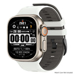 Two-Tone Silicone Replacement Band for Apple Watch