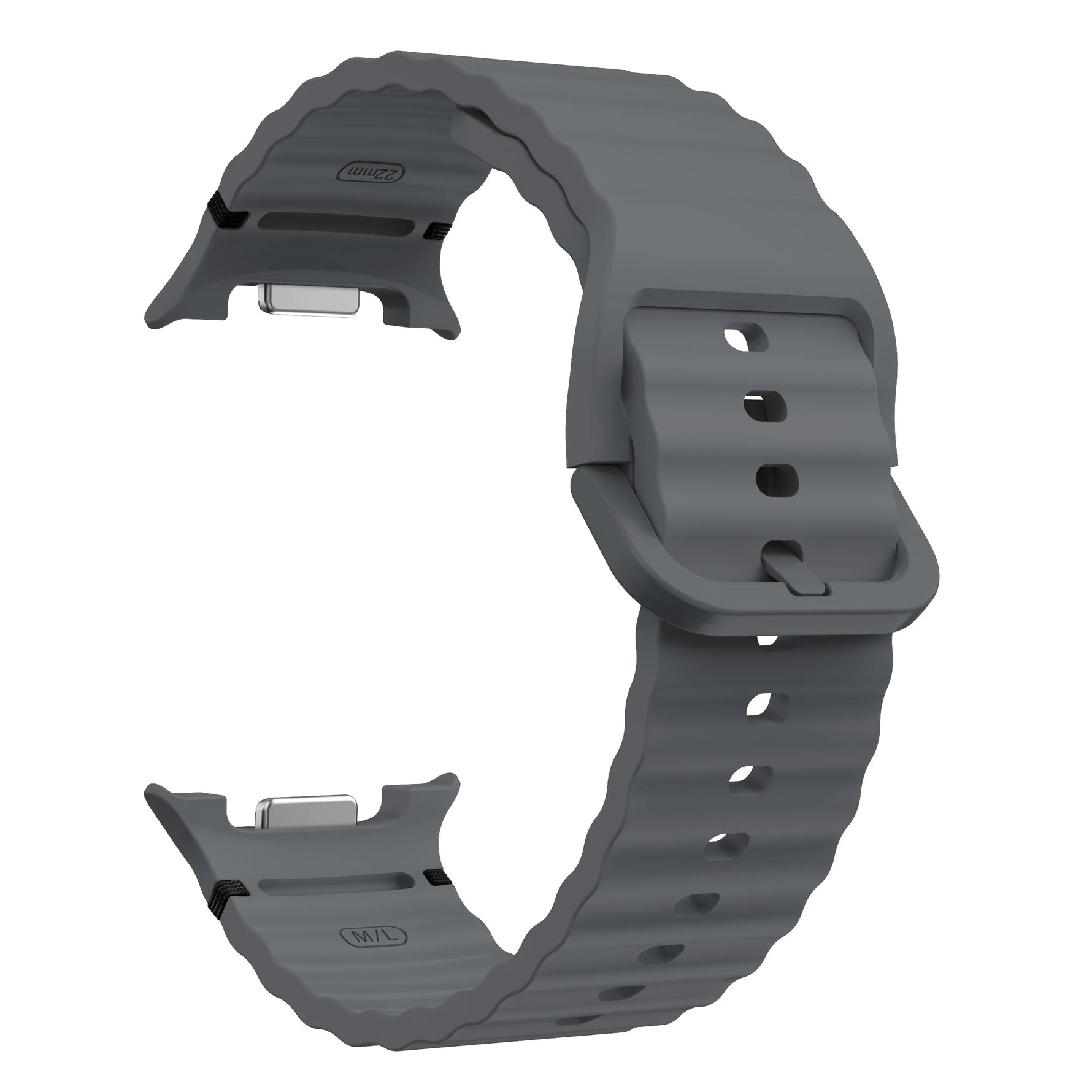 Durable Silicone Rubber Bracelet for Samsung Galaxy Watch 8 & Galaxy Watch 8 Classic