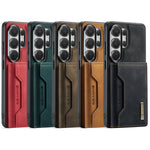 Detachable Magnetic Leather Wallet Case with Camera Ring Protection for Samsung Galaxy S26 Series