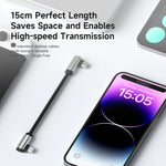 Hagibis Dual L-Shaped USB-C to USB-C Cable