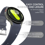 Silicone Leather Strap For Samsung Galaxy Watch 7
