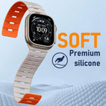 Soft Silicone Magnetic Strap for Apple Watch