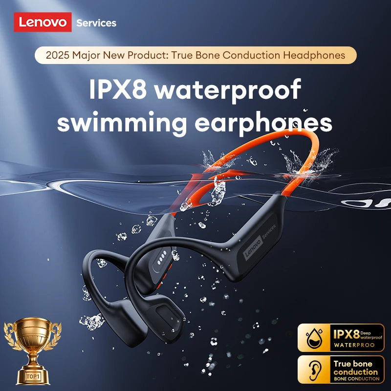 Lenovo S106 Bone Conduction Swimming Headphones