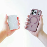 Heavy Duty Matte Translucent MagSafe Shockproof Case with Alloy Lens Cover for iPhone 17 Series