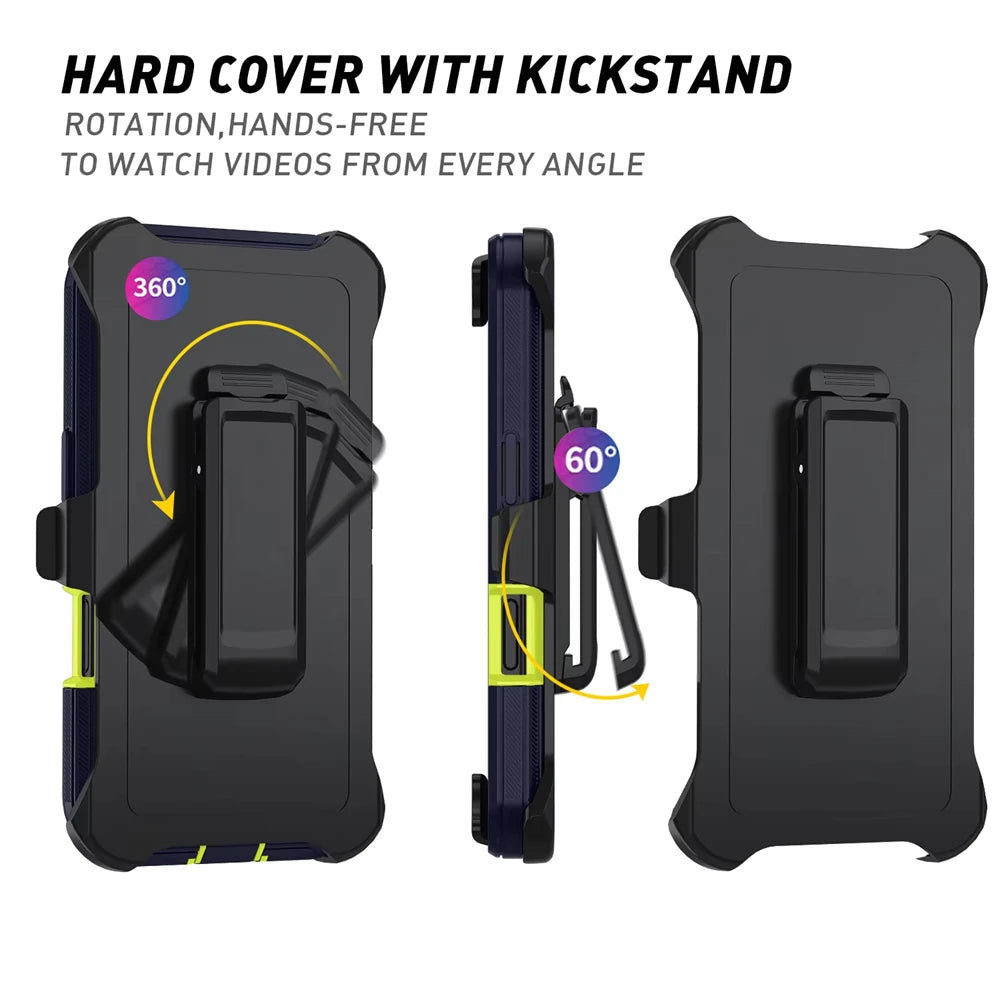 Armor Shockproof Defender Case for Samsung Galaxy S25 Series