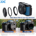 JJC Lens Cap Protector for Panasonic Lumix S 26mm f/8 (Leica L) with Filter Adapter