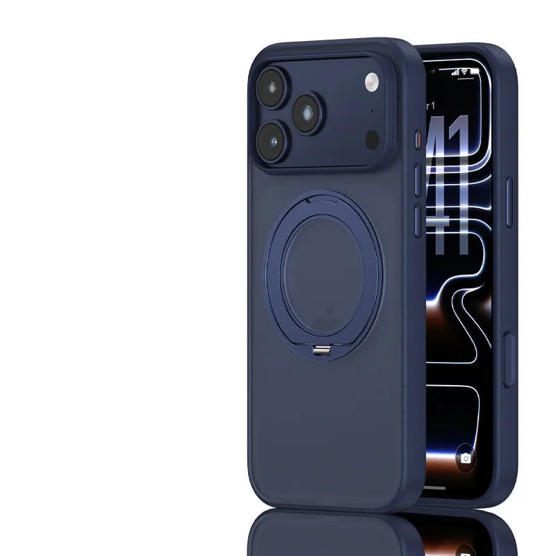 Shockproof MagSafe Case with 360° Rotatable Kickstand for iPhone 18 Series
