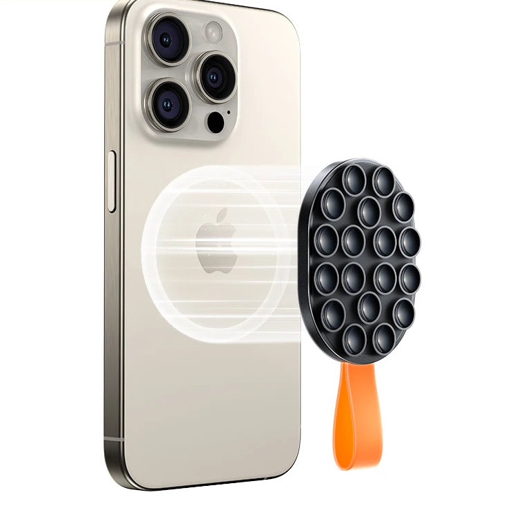 Upgraded Magnetic Suction Phone Grip & Mount