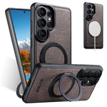 Premium Cowboy Pattern Leather Case for Samsung Galaxy S26 Ultra