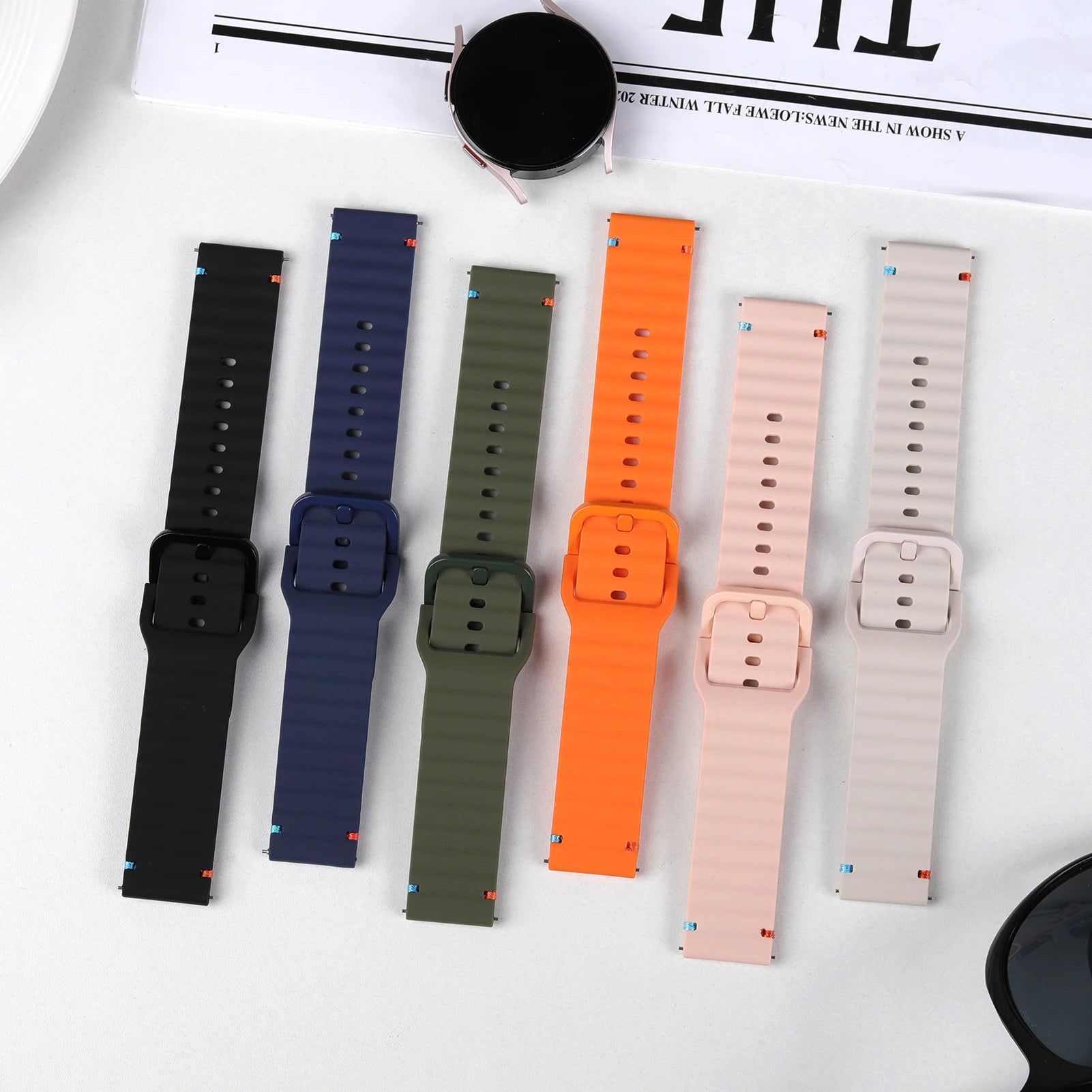 Premium Silicone Strap for Samsung Galaxy Watch 7