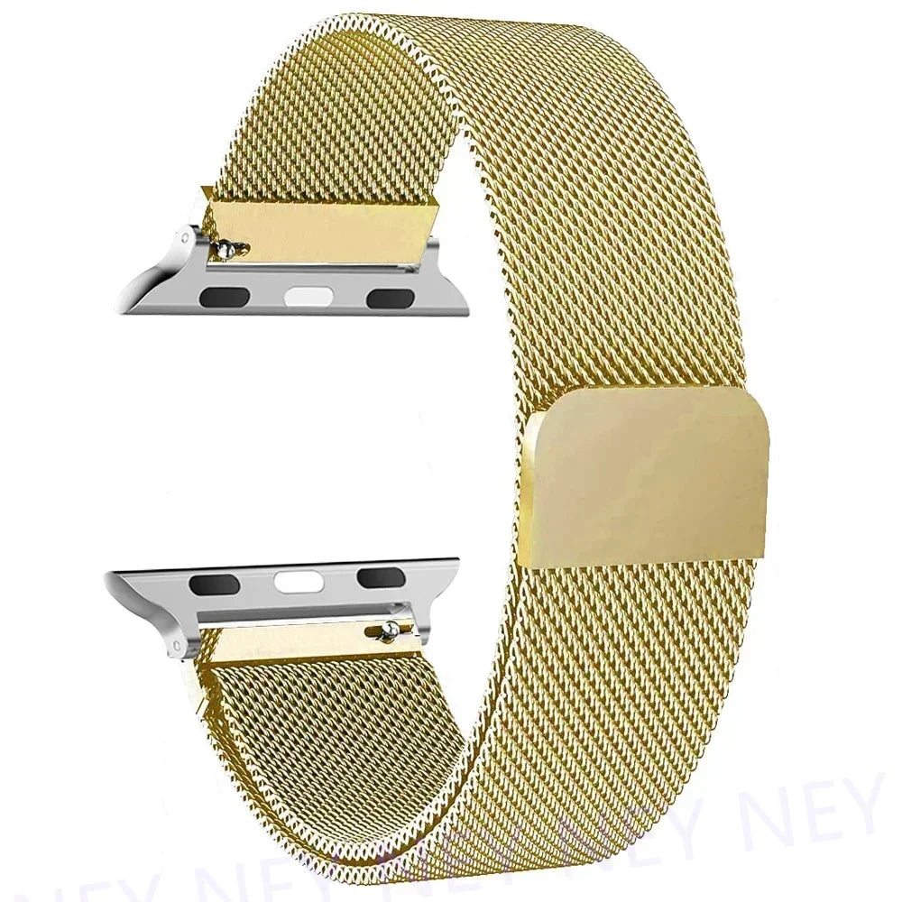 Elegant Milanese Loop Replacement Strap for Apple Watch