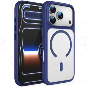 Clear MagSafe Case with Metal Lens Ring for iPhone 18 Series