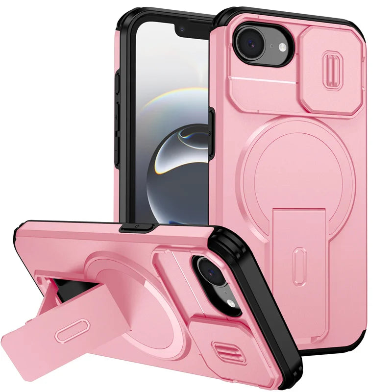 Armor MagSafe Case with Foldable Stand for iPhone 17e