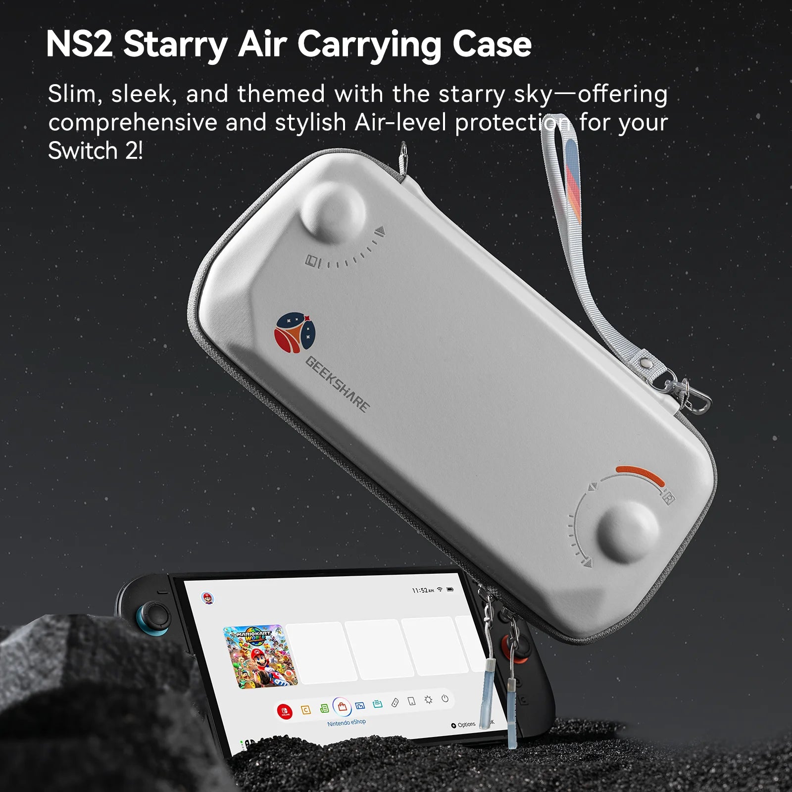 Portable Slim Console Bag for Nintendo Switch 2 (2025)
