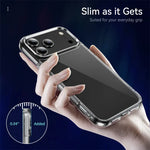 Hybrid Armor Transparent Protective Case for iPhone 17 Series