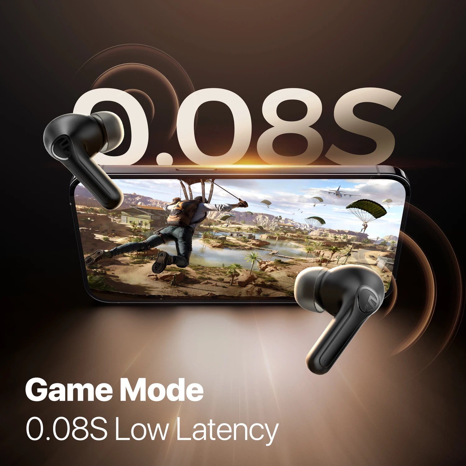 SoundPEATS T3 Pro Wireless ANC Earbuds with AI Calls and Game Mode