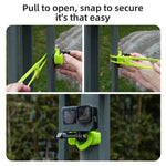 TELESIN Silicone Adjustable Mini Flexible Bracket for Action Cameras