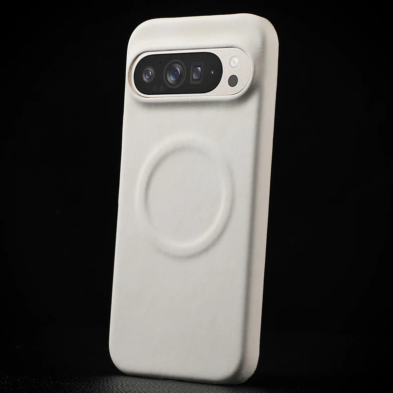 Luxury Business Leather Magnetic Case for Google Pixel 9 Series