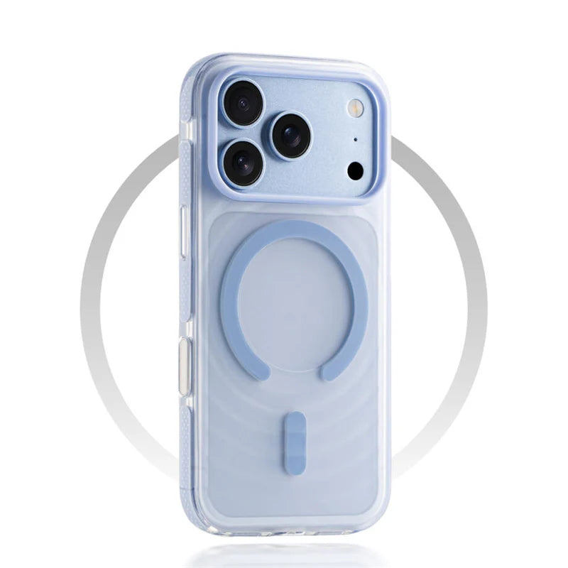 Transparent Airbag Corner Case with Raised Camera Protection Ring for iPhone 18 Series