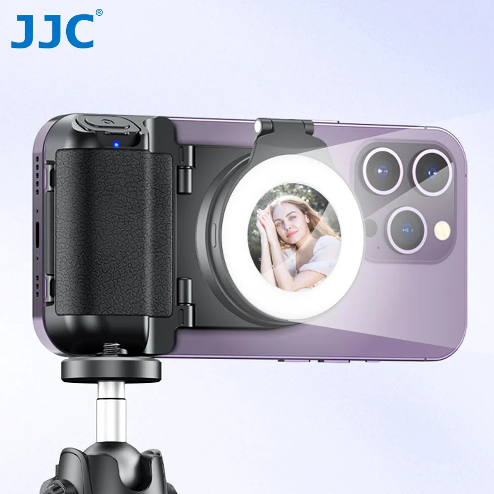 JJC Magnetic Phone Hand Grip with Remote Control
