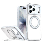 iPhone 17 Series Matte Translucent MagSafe Case with Ring Holder