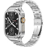 Apple Watch Series 11 Stainless Steel Strap and Case Set