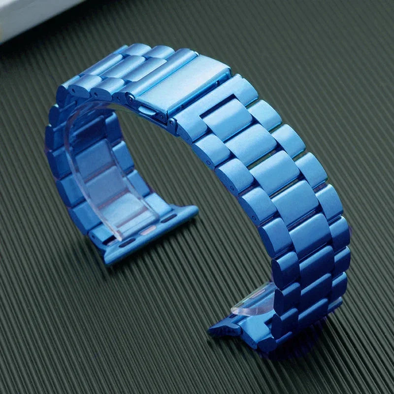 Premium Classic Stainless Steel Metal Strap for Apple Watch