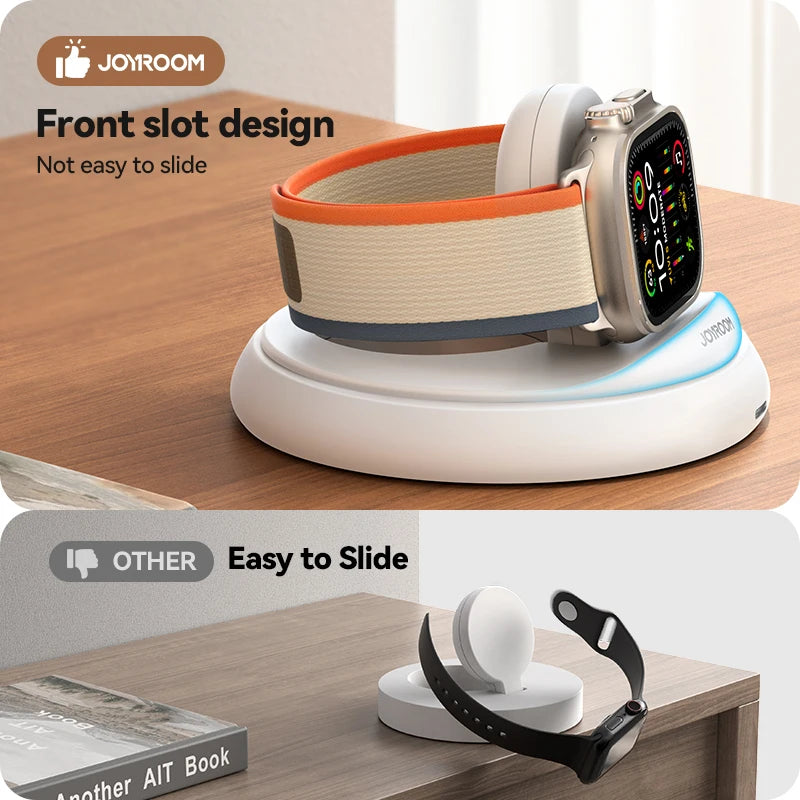 Joyroom Magnetic Charging Stand for Apple Watch – Sleek & Convenient