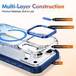 Shockproof MagSafe Case with Raised Camera Ring for iPhone 18 Series