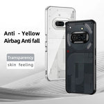 Crystal Airbags Shockproof Matte PC + TPU Case for Nothing Phone 3a / 3a Pro