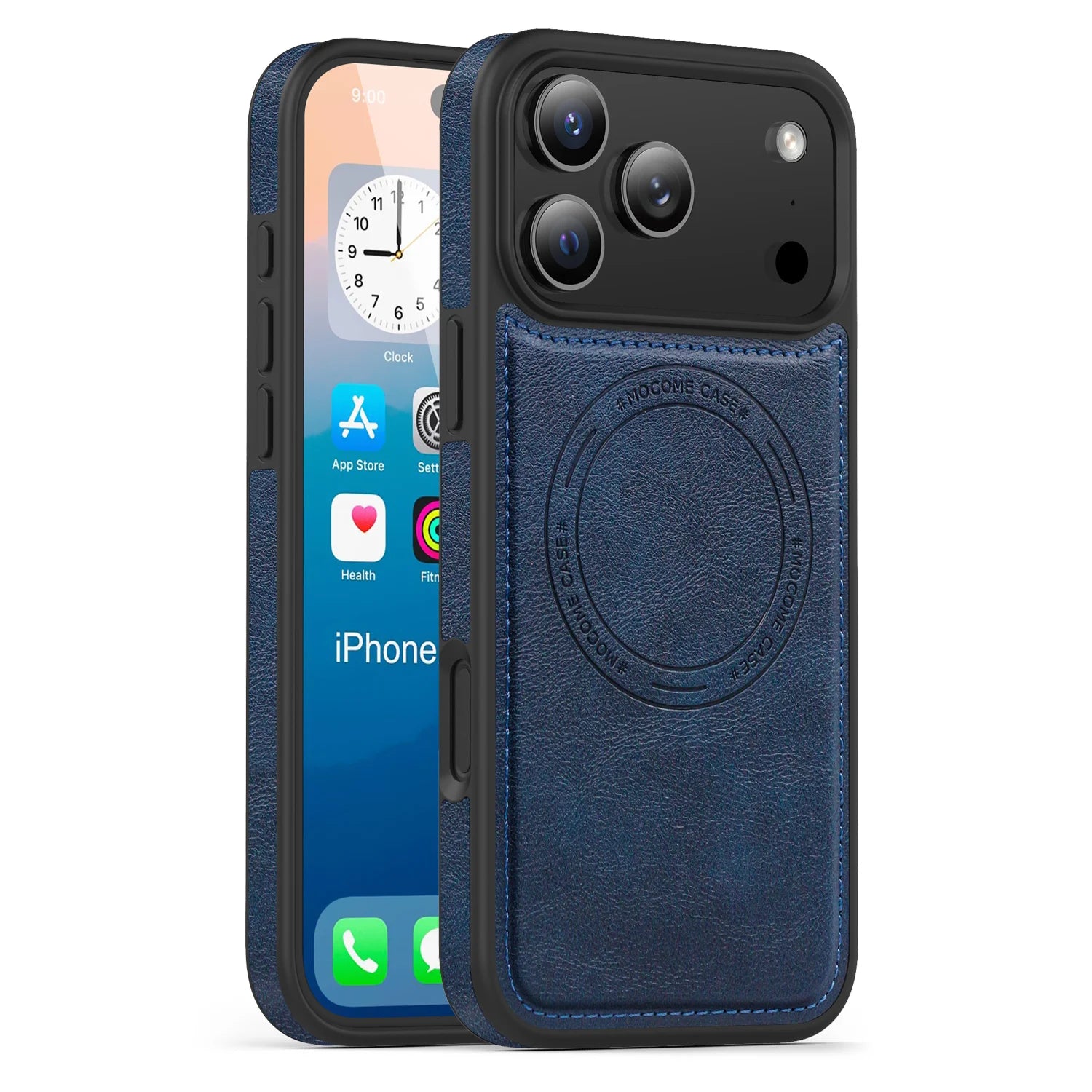 Premium Shockproof Leather MagSafe Case for iPhone 17 Series